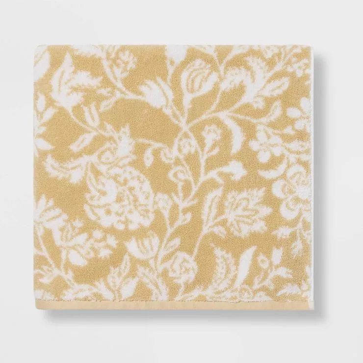 Floral bath towels discount target