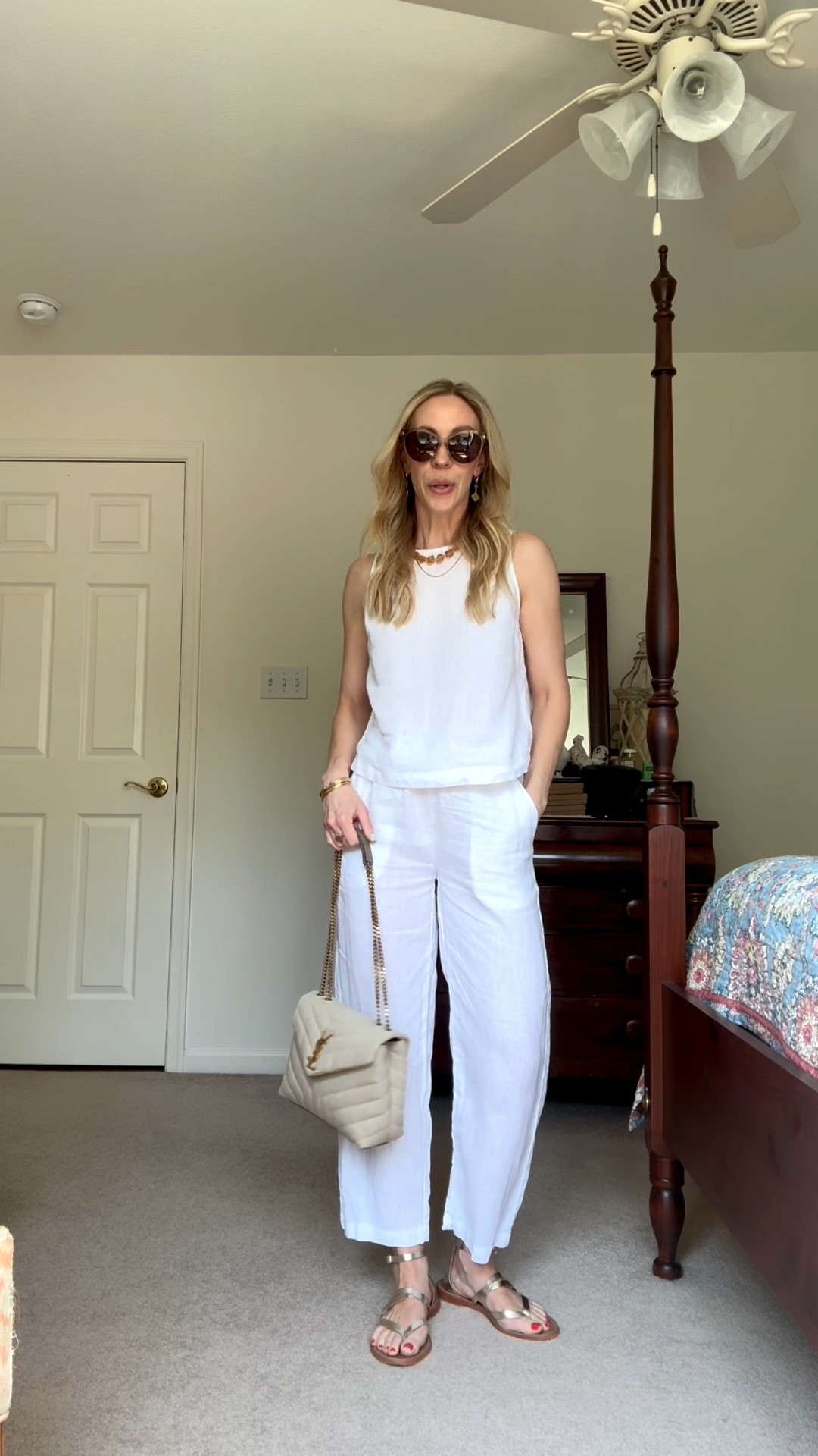 All white linen set, @Quince linen pants, European vacation outfit, summer vacation, beach vacation

#LTKTravel #LTKSeasonal #LTKOver40