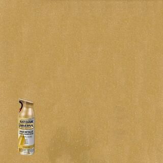 Rust-Oleum Universal 11 oz. All Purpose Metallic Vintage Gold Spray Paint and Primer in One 34291... | The Home Depot