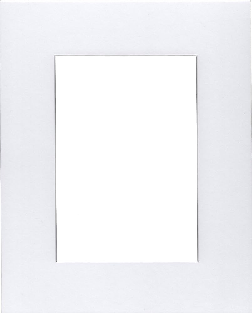 Pack of 2 24x36 White Picture Mats with White Core, for 20x30 Pictures | Amazon (US)