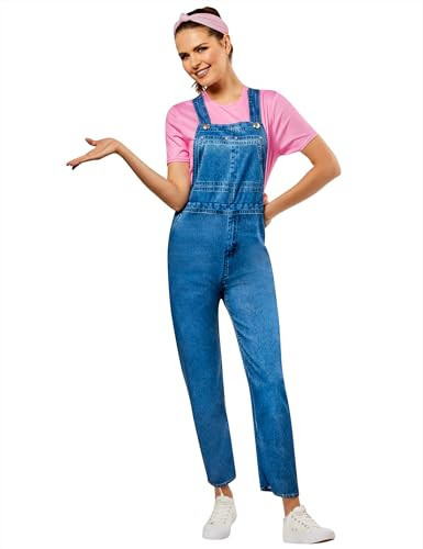 Rubies Ms. Rachel Costume Jumpsuit with Headband for Adult Women for Themed Parties and Halloween, Medium | Amazon (US)