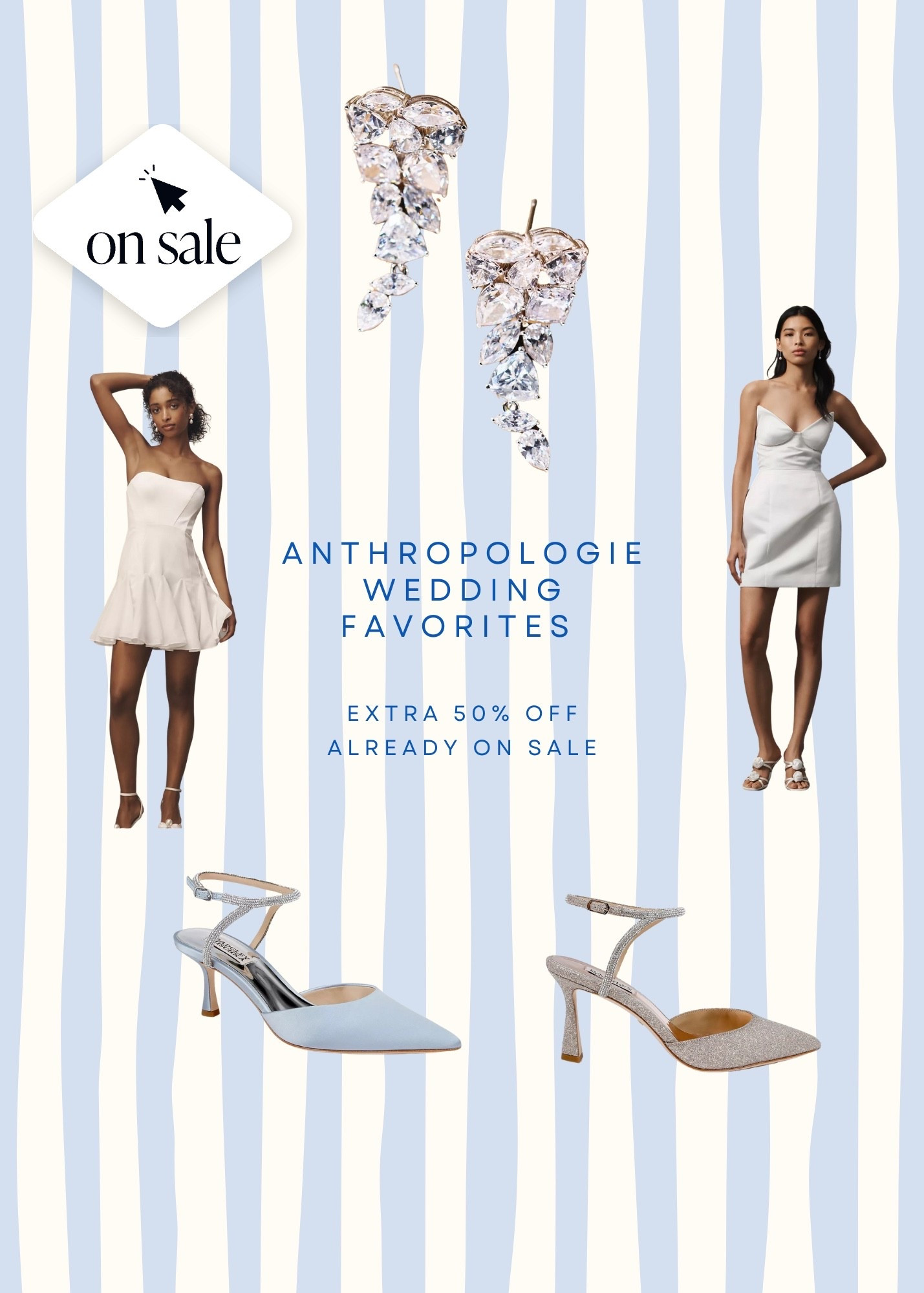 Brides!! Anthropologie is having a major sale on their wedding items! An extra 50% already reduced products #2026bride #bride #wedding #whitedress #anthropologie #weddingshoe

#LTKWedding #LTKSaleAlert