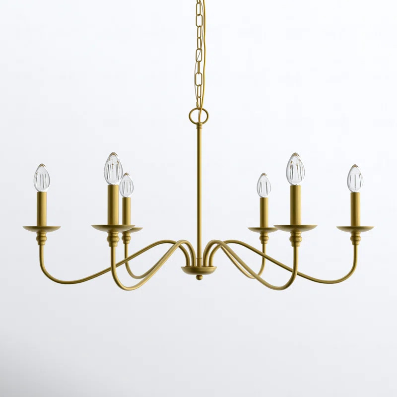 Ableton 6 - Light Dimmable Classic / Traditional Chandelier | Wayfair North America