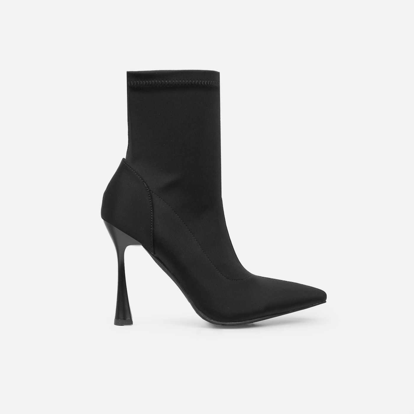 Arnold Black Stretch Ankle Boots | Simmi Shoes