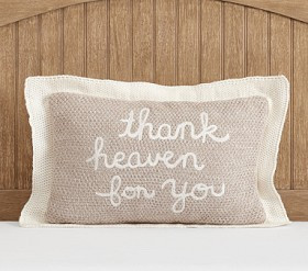 Thank Heaven Pillow | Pottery Barn Kids