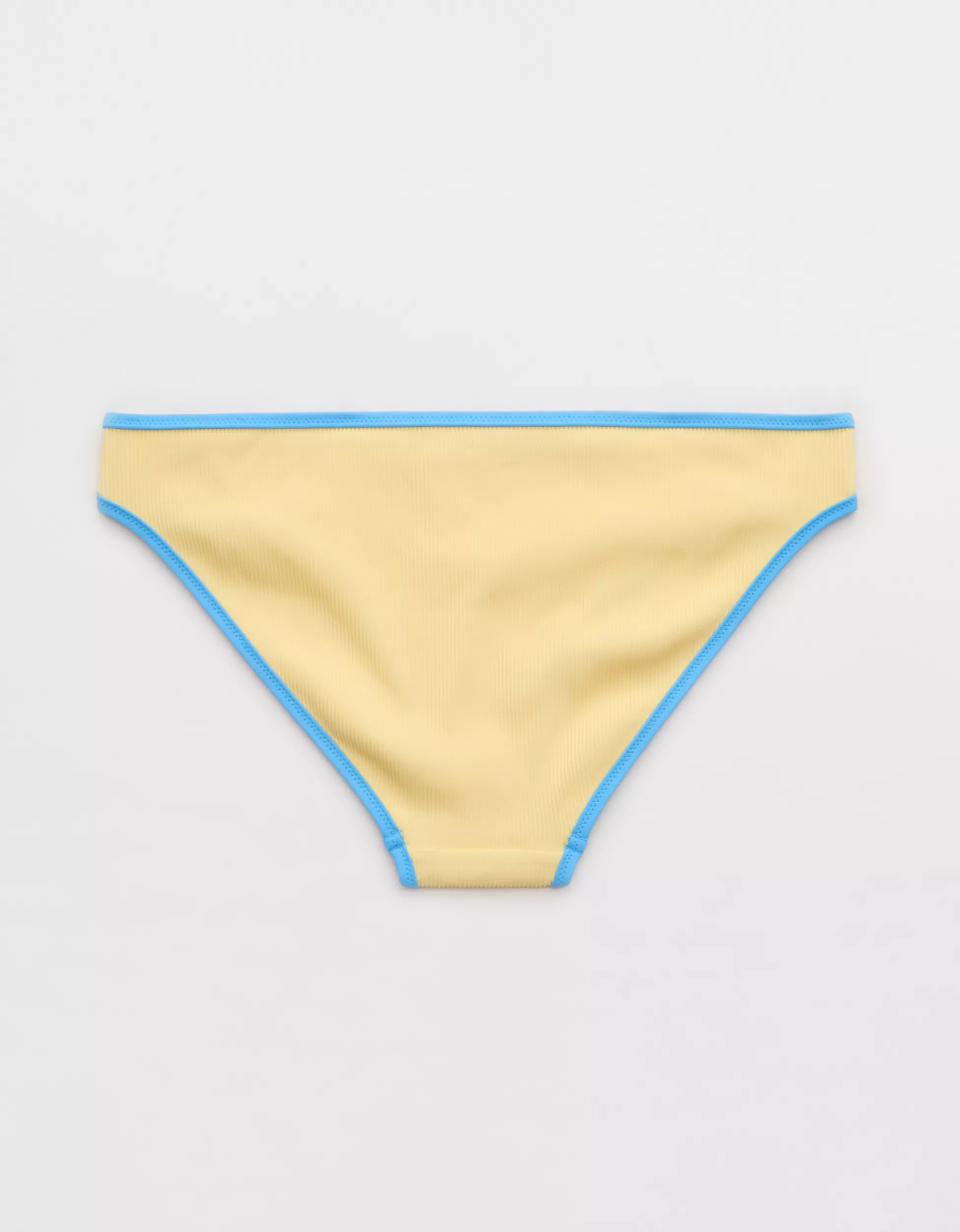 Aerie Ribbed Full Coverage Classic Bikini Bottom | Aerie
