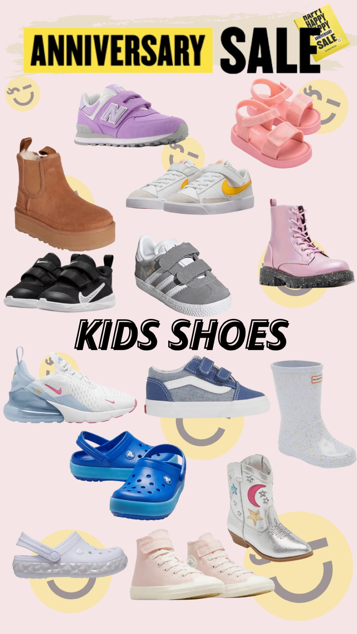 My picks from Nordstrom’s Anniversary Sale! 

kids shoes, toddler girl shoes, toddler boy shoes, kids sneakers, kids boots, kids nikes, kids uggs, kids nike blazers, kids rain boots, hunter rain boots, boys crocs, girls jelly sandals, girls cowgirl boots, girls new balance tennis shoes, kids adidas gazelles, baby nikes, baby adidas gazelle 

#LTKShoeCrush #LTKxNSale #LTKKids