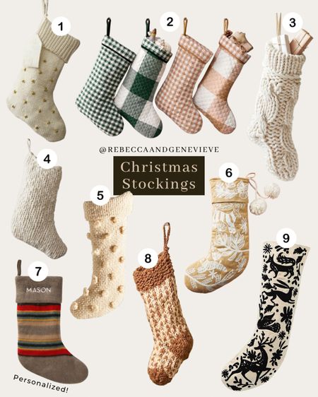 Christmas stockings ✨🎄 #christmasdecor #holidaydecor 

#LTKHoliday #LTKSeasonal #LTKhome