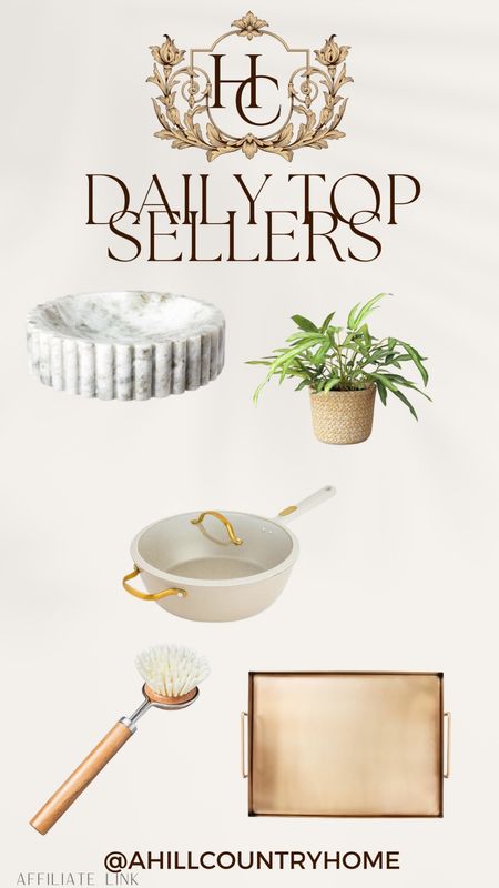 Daily top sellers! 

Follow me @ahillcountryhome for daily shopping trips and styling tips!

Seasonal, Home, Summer, Decor, Pan, Marble, Tray, Brush

#LTKhome #LTKU #LTKSeasonal