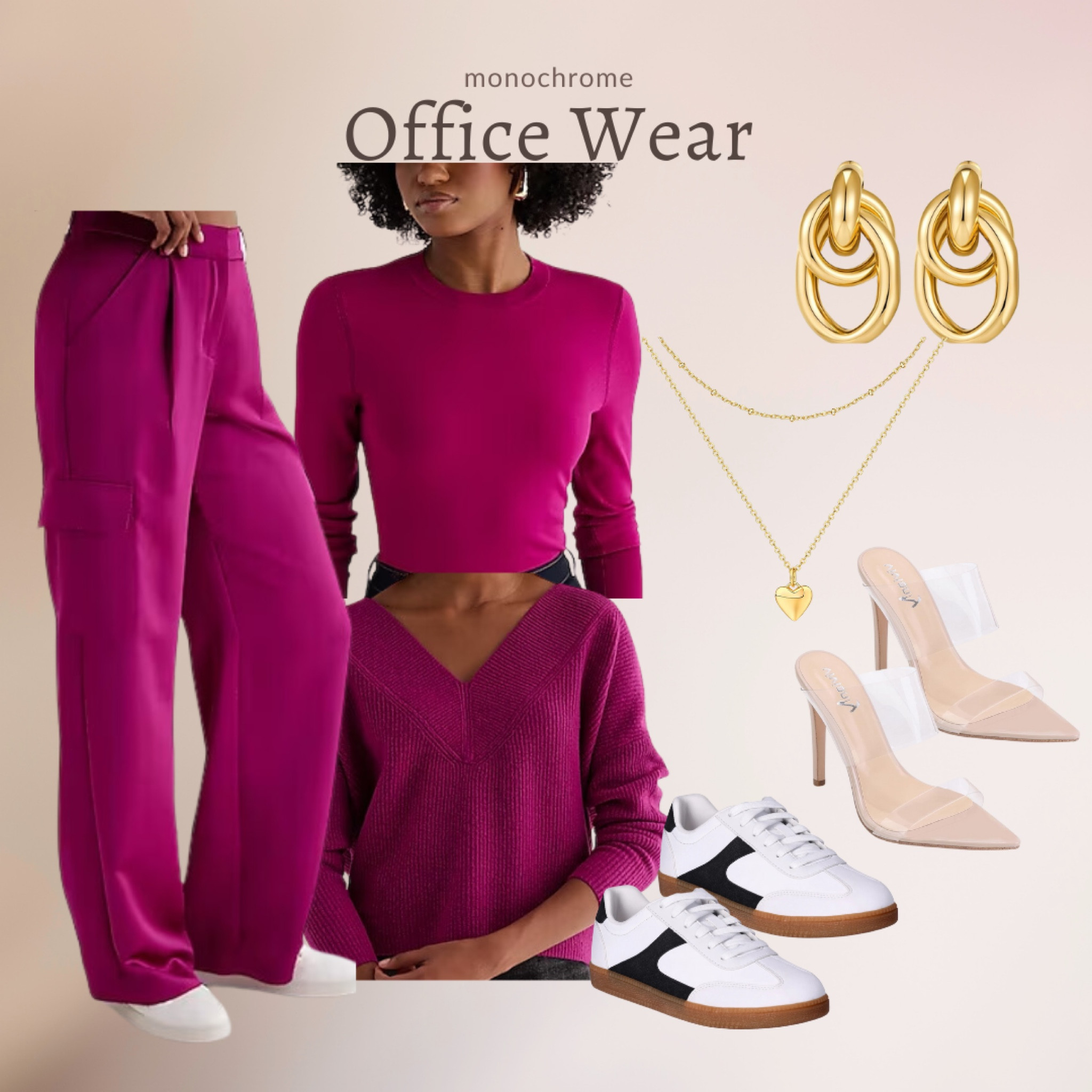 Monochrome, express style, business casual, pink, fuchsia 

TTS all pieces 

#LTKworkwear #LTKfindsunder100 #LTKSpringSale