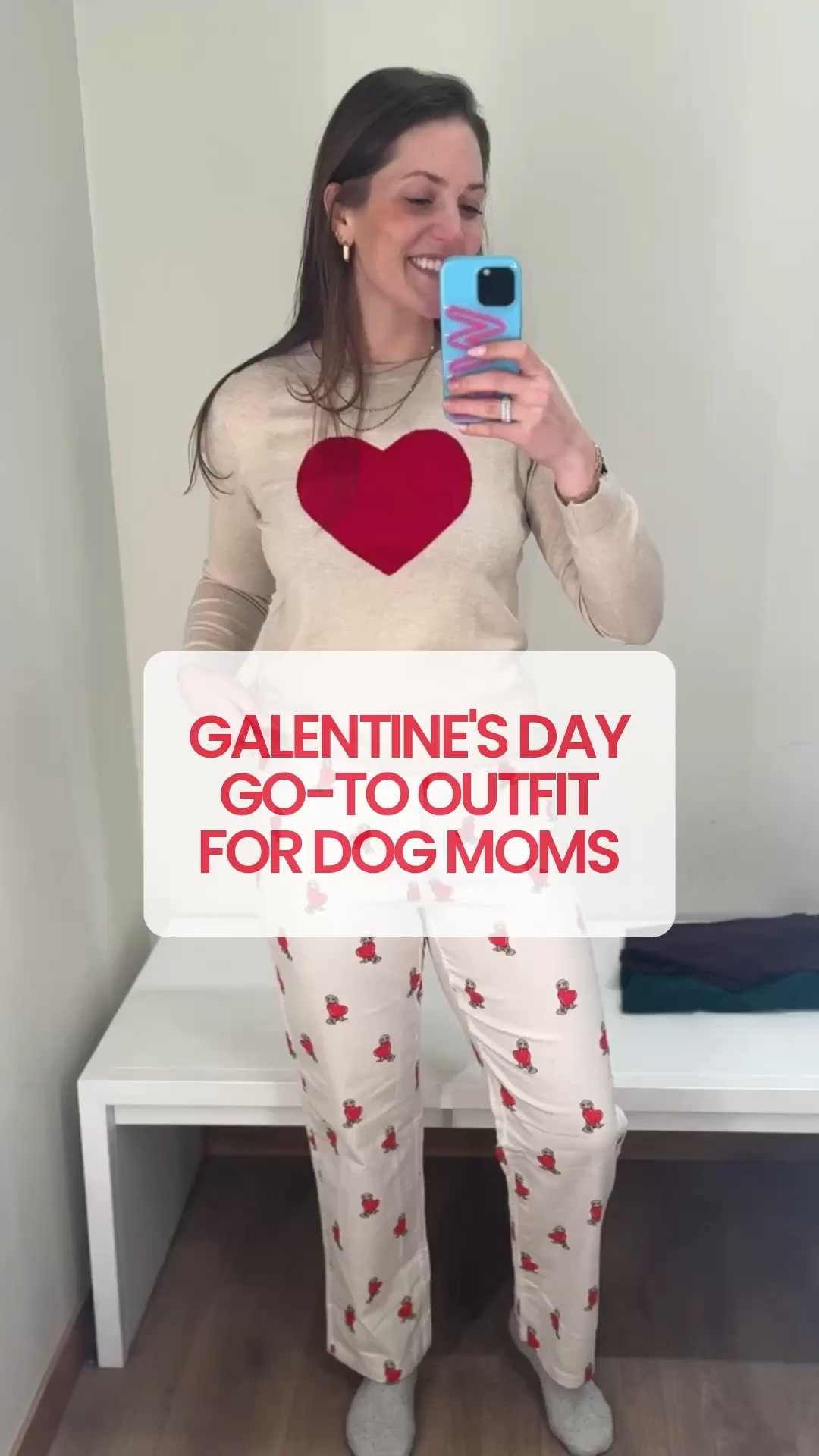 Galentines Day is all about cozying up with the ladies who bring love and community to our lives... and our pups too. This heart sweater and puppy heart flannel pants are going to be what I show up wearing for a cozy night in of mocktails, spilling the tea, and belly laughs. J crew factory you did it again! 

#LTKSeasonal #LTKselfcare #LTKSaleAlert