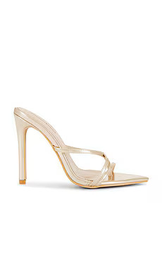 superdown Sofia Heel in Gold from Revolve.com | Revolve Clothing (Global)