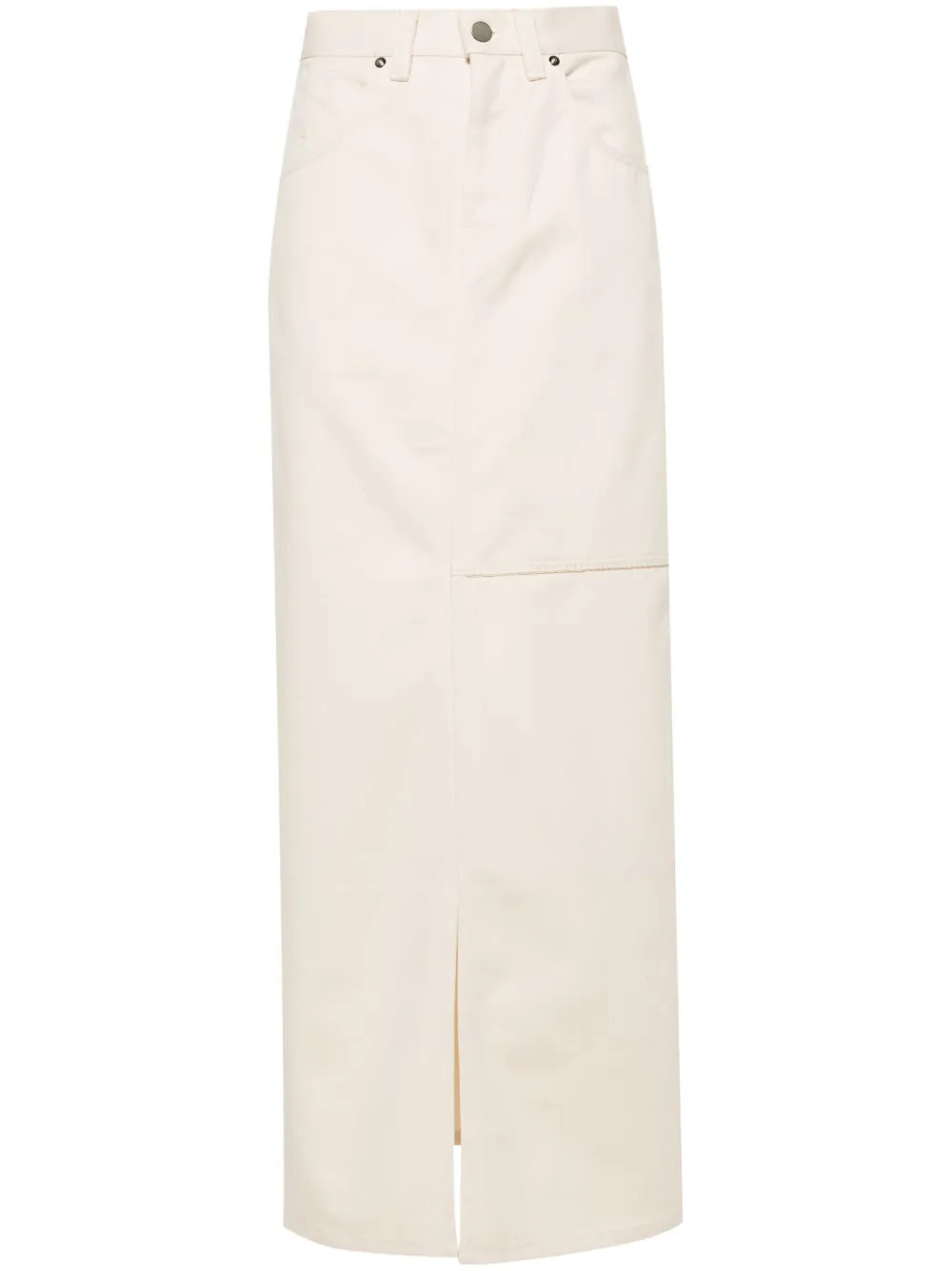 Axel Arigato Amp Cotton Maxi Skirt | Neutrals | FARFETCH | Farfetch Global