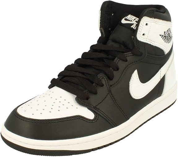 Nike Air Jordan 1 Retro High OG Men's Shoes White/Black-Green Glow DZ5485 130 | Amazon (US)