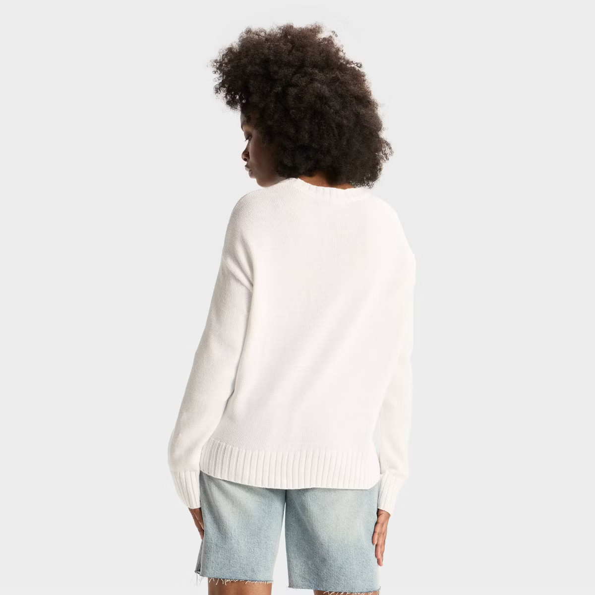 Women's Crewneck Americana Pullover Sweater - Wild Fable™ | Target