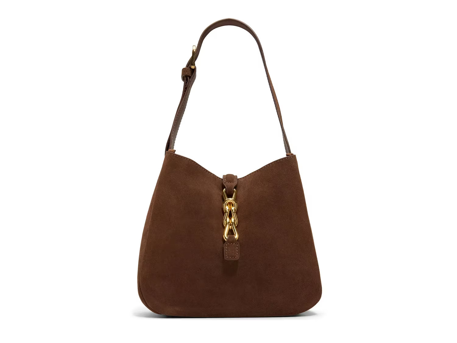 Aldo Soffietta Luxe Suede Bucket Bag | Women's | Brown Suede | Size Not Applicable | Handbags | Bucket Bag | DSW