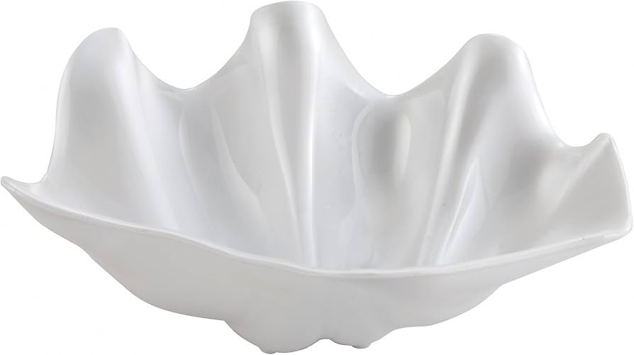 Amazon.com: Winco PSBW-1W Shell Bowls, 22 Ounce, Medium, White, 20 Ounce : Home & Kitchen | Amazon (US)
