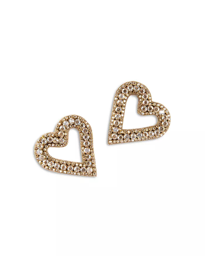 Gurnani Beaded Heart Earrings | Bloomingdale's (US)