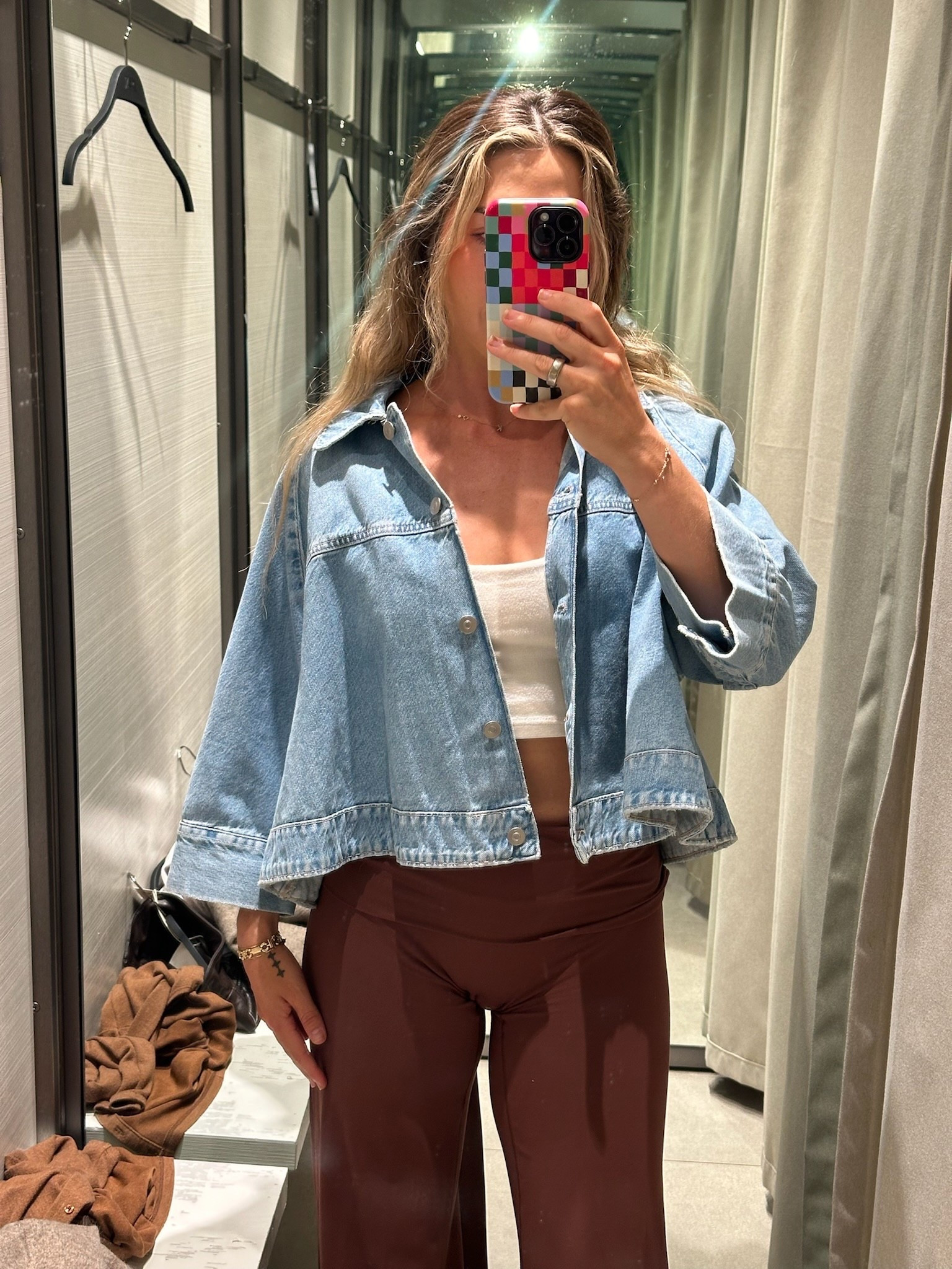 Such a cute jean jacket! From Zara but linked similar options.

#LTKSeasonal #LTKStyleTip