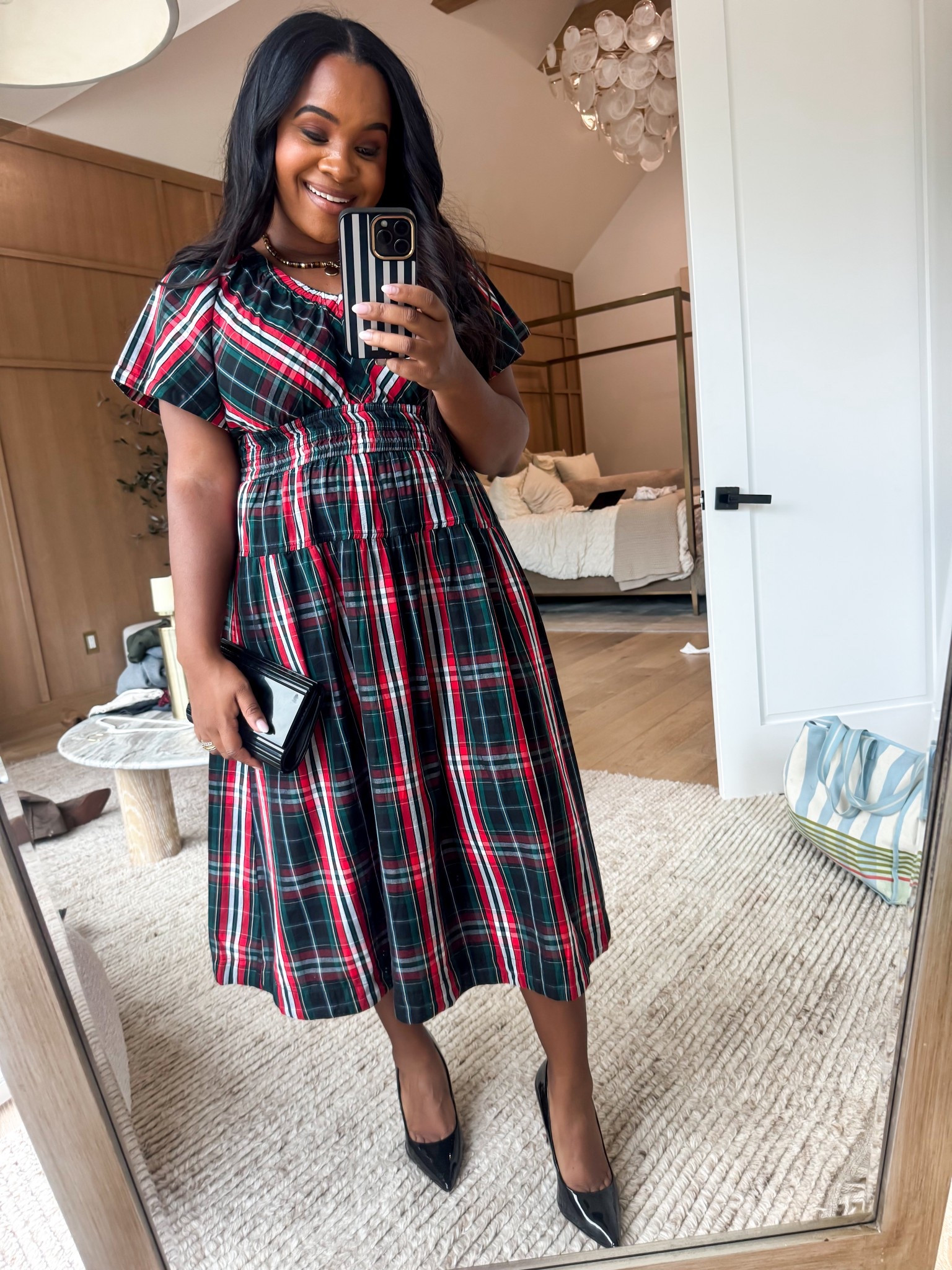 Loving this Walmart holiday dress! On sale for just $24 - I’m wearing a medium!

#LTKHoliday #LTKSaleAlert #LTKFindsUnder50