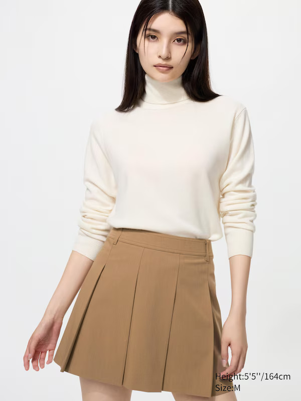 Cashmere Turtleneck Jumper | Uniqlo BE