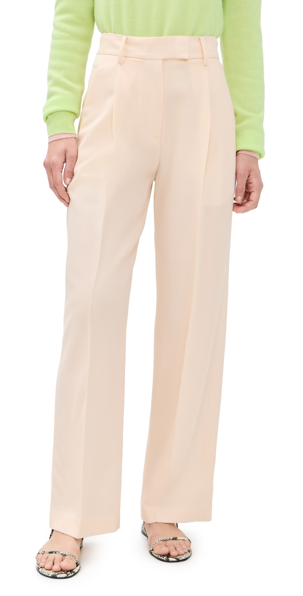 Renggli Tailored Trousers Vanilla 12 | Shopbop