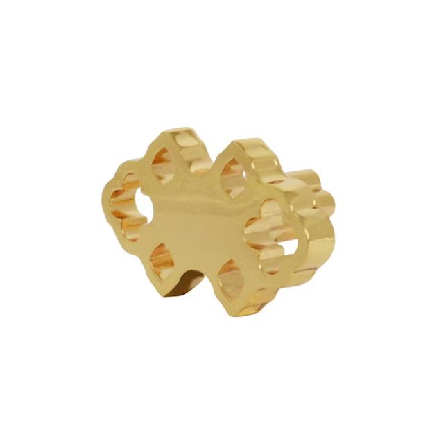 Wisdom Stone  Granada Polished Gold Geometric Cabinet Knob | Lowe's