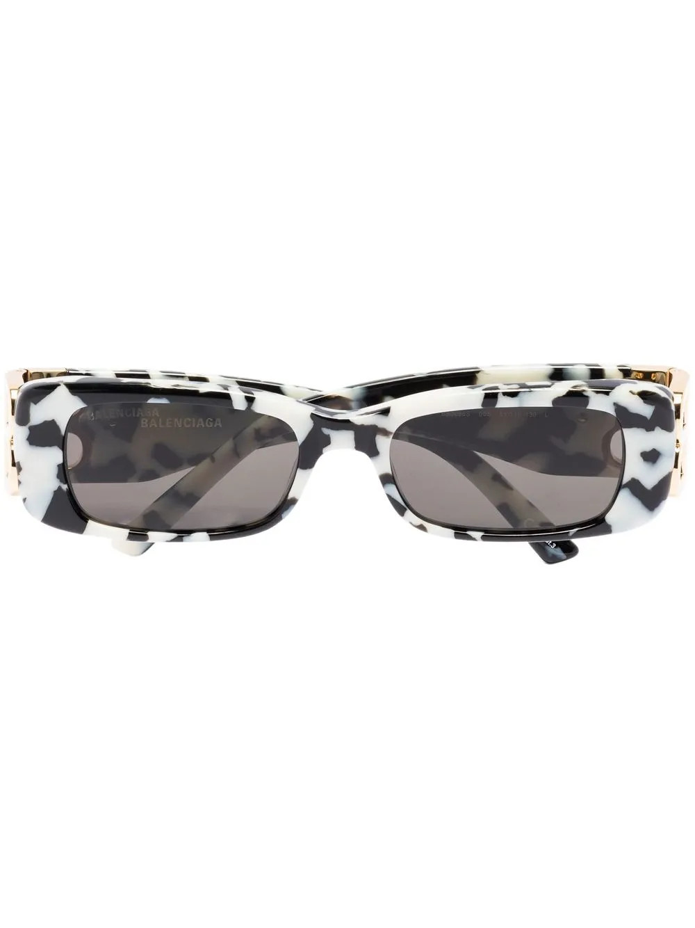Balenciaga Eyewear Dynasty rectangular-frame Sunglasses | Neutrals | FARFETCH | Farfetch Global