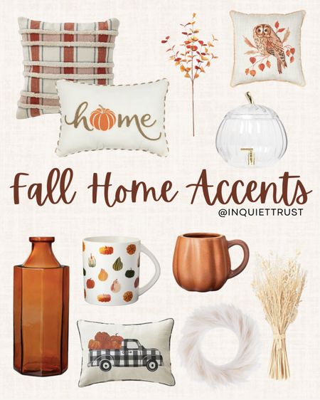 These fall home accents from Walmart, Amazon and Target are super cute! If you haven't decorated for fall yet, now is the time! 

Walmart finds, Walmart faves,  Amazon finds, Amazon faves, Target finds, Target faves, home decor, home inspo, home finds, home favorites, home decor inspo, decor, diy decor, fall fashion, fall outfit, fall must haves, fall favorites, fall outfit idea, fall outfit inspo, cute mugs, pillows, dried flowers, pumpkin home decors, wreaths

#LTKfamily #LTKhome #LTKSeasonal