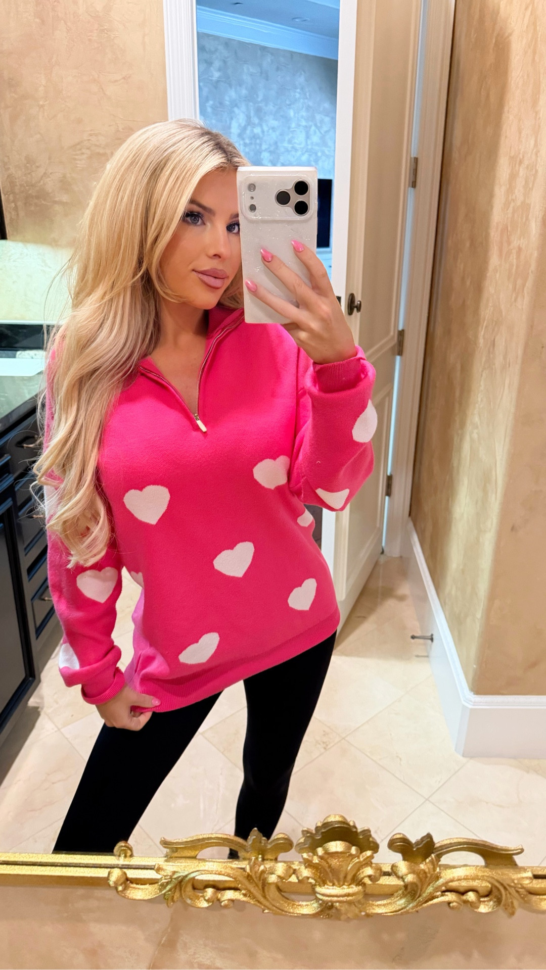 Heart sweater. Valentine’s Day sweater 

#LTKValentine