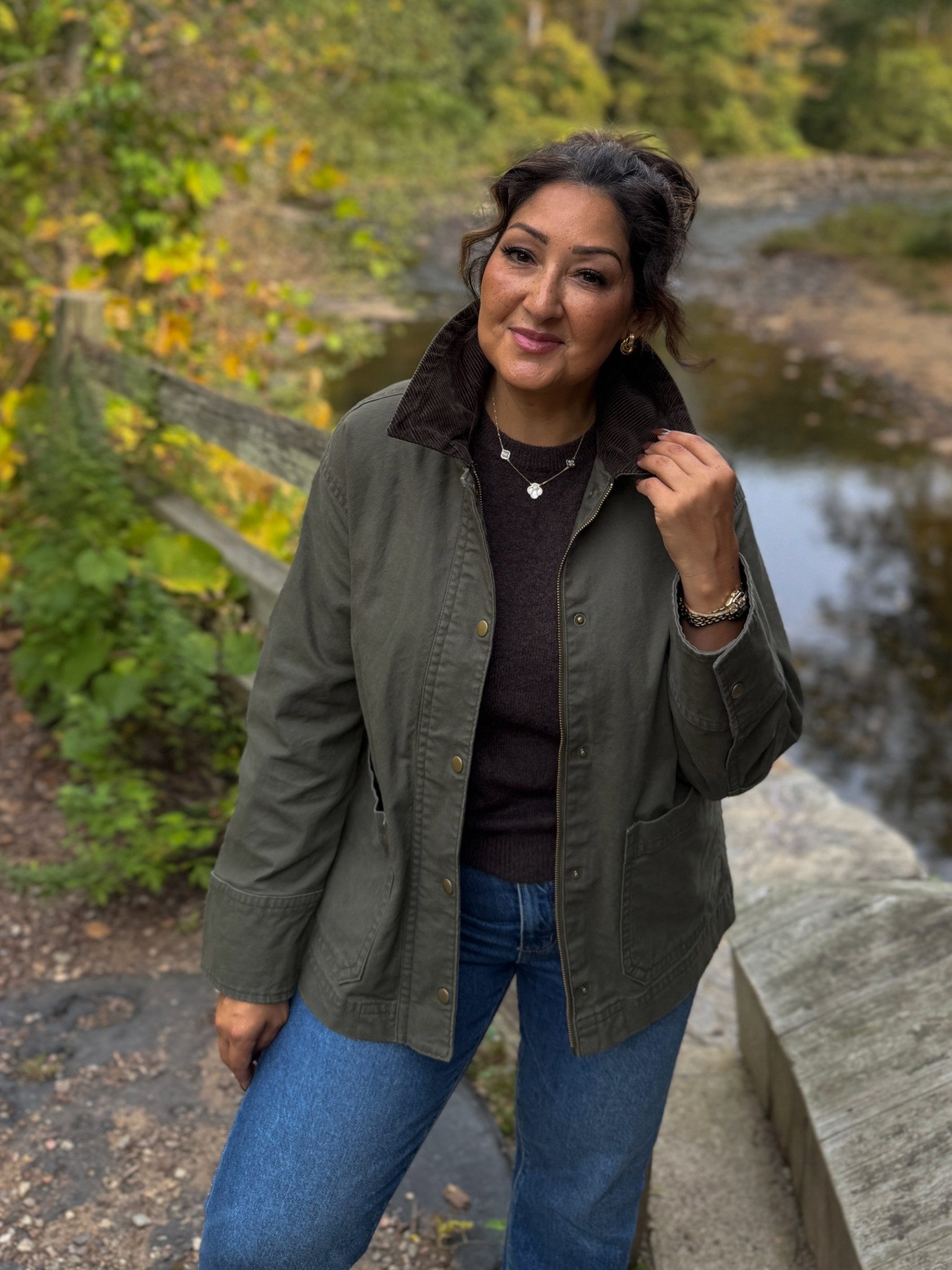 Crisp fall days call for easy classics 🍂 Styled my affordable Old Navy barn jacket with Loft straight leg jeans, tassel mules, and Quince’s Mongolian cashmere tee (so soft you’ll never want to take it off)🤎 #FallStyle #FallOutfitIdeas #BarnJacket #StraightLegJeans #CashmereTee #FallLayers #OOTDFall #ClassicStyle

#LTKSaleAlert #LTKStyleTip #LTKSeasonal