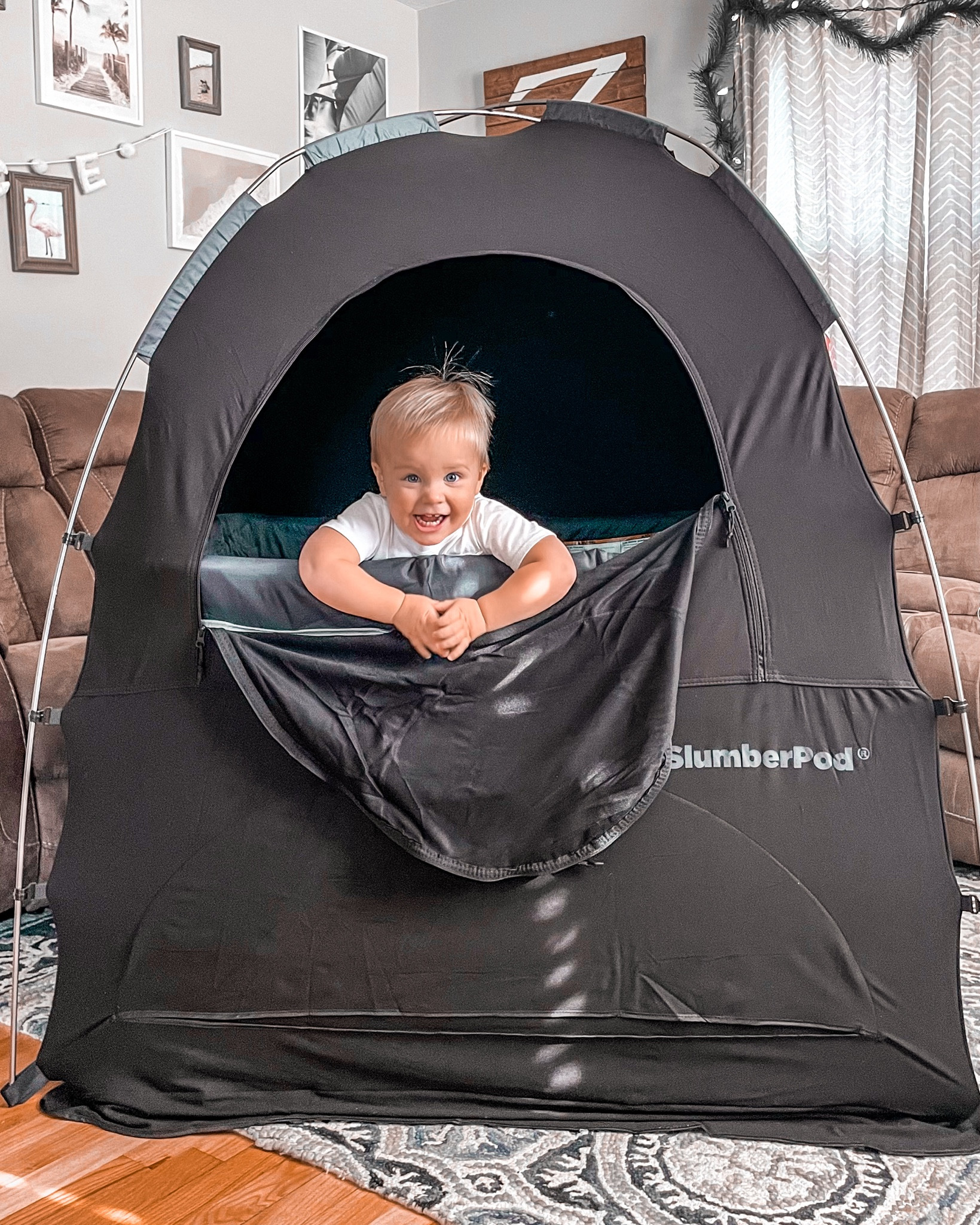 upgrading our travel sleep for Trent with a SlumberPod! #ad

AND I am so excited to see @slumberpod makes toddler beds (ToddlerPod) that fit inside the SlumberPod so we can switch to that once Trent is too big for the travel crib!

fitting over mini cribs and playyards, this is an essential item for travel, sleeping at Grandma’s or anywhere your little one needs to get a good nights sleep or nap!

#LTKkids #LTKtravel #LTKbaby