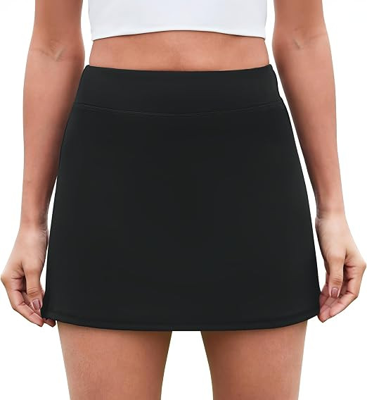 FireSwan Womens Tennis Skirt High Waist Golf Skort Pocket Running Athletic | Double Layer Lining,... | Amazon (US)