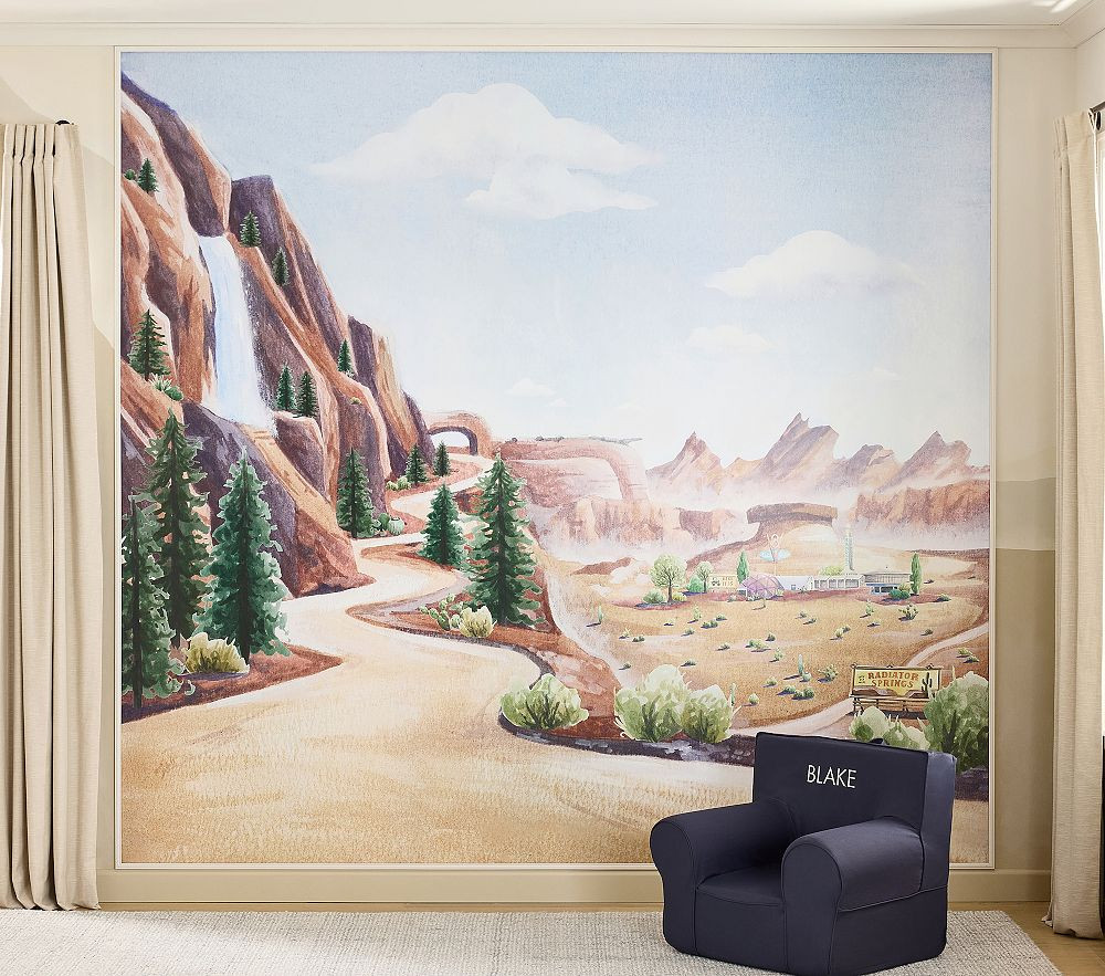 Disney and Pixar Cars Mural | Pottery Barn Kids