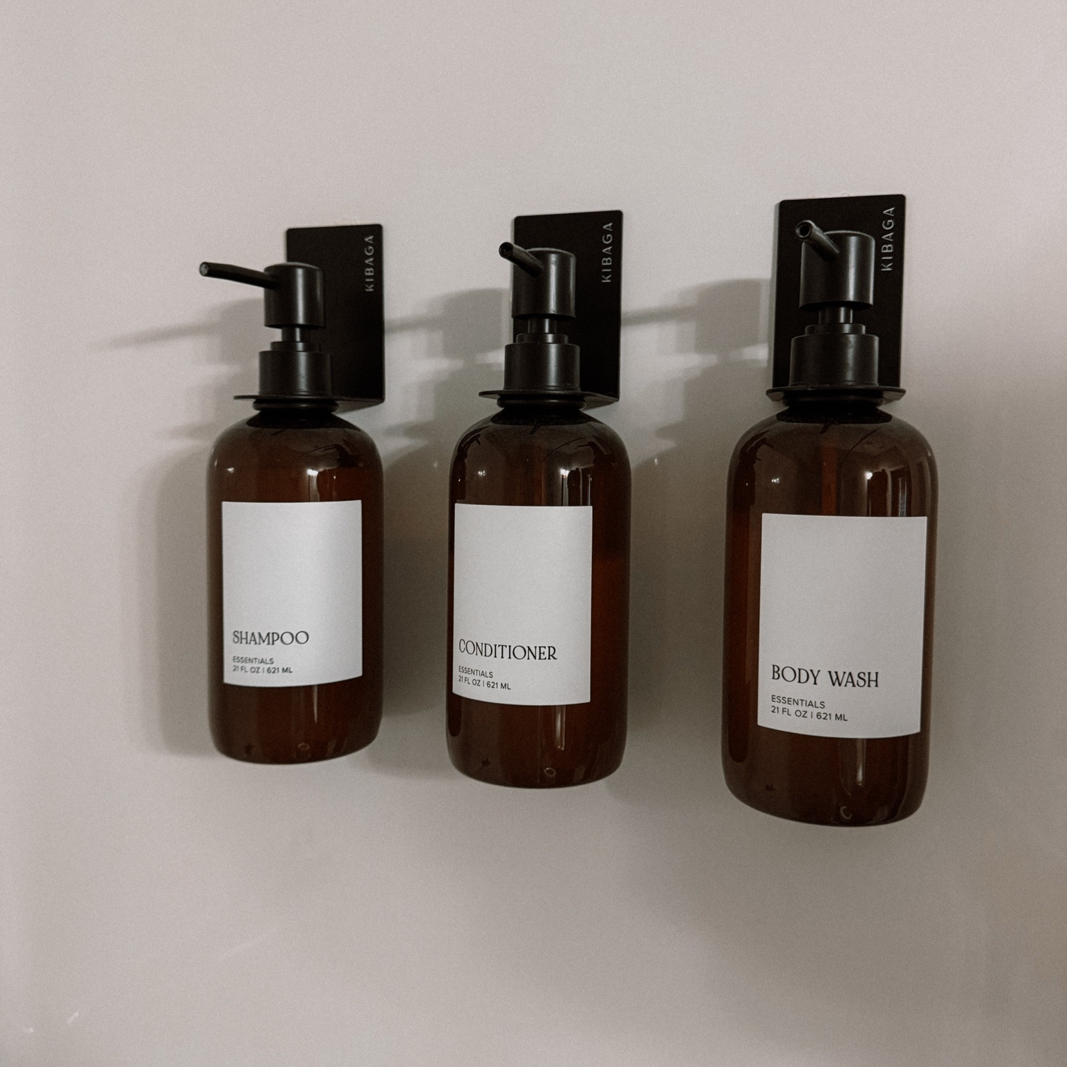 make your home look luxurious with this these stick on shampoo & conditioner bottles! every time we have guests we get compliments on these! such a simple improvement for under $20!

bathroom decor, soap, body wash, essentials, home

#LTKStyleTip #LTKHome #LTKFamily