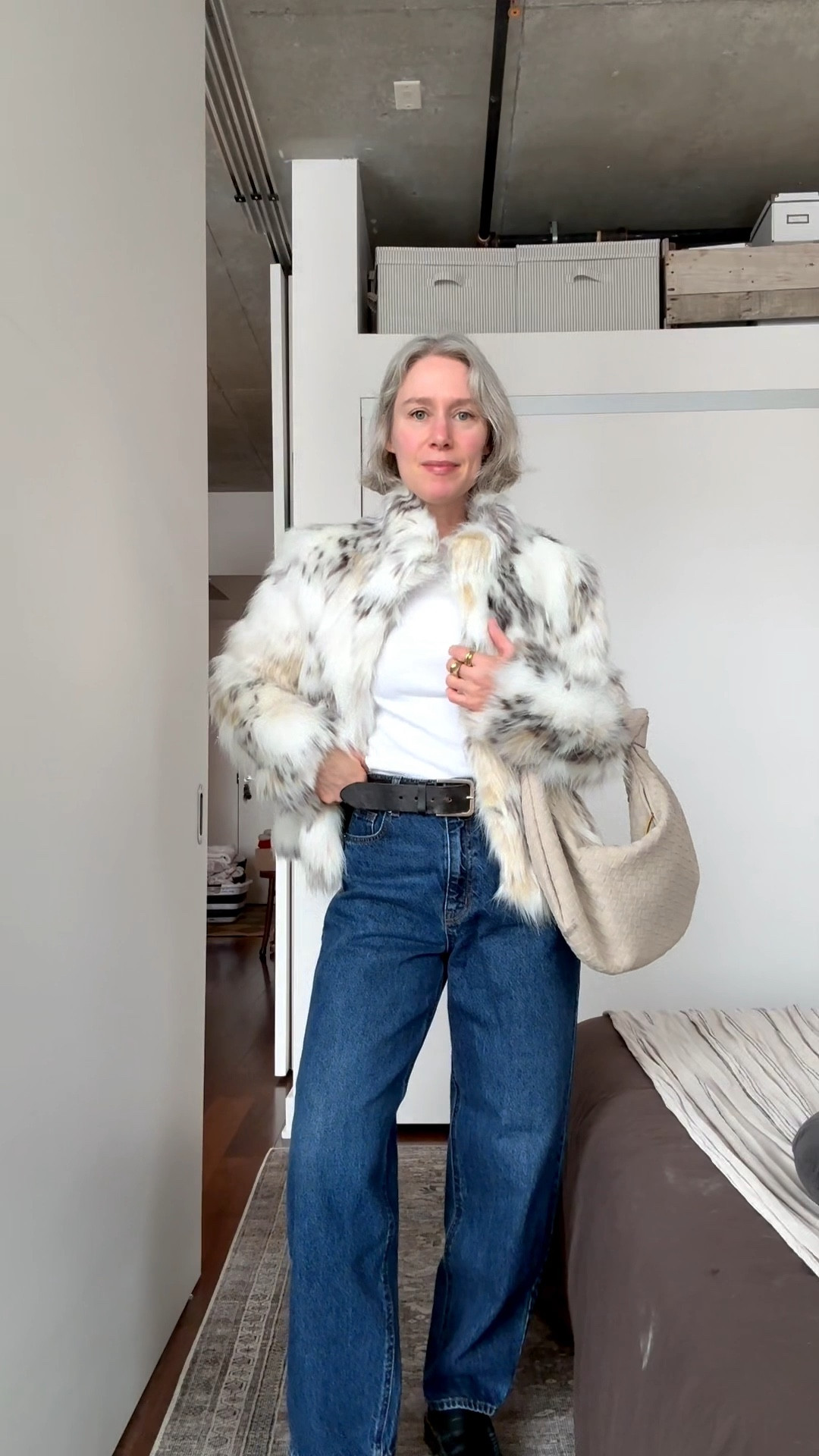 Faux fur coat is Zara but linked similar, some of my fave denim is from hm and these are one of them. And of course my dr. Martens loafers. 

#LTKwinter #LTKcanada #LTKjeans