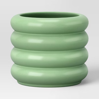 Small Bubble Ceramic Planter Green - Room Essentials™ | Target