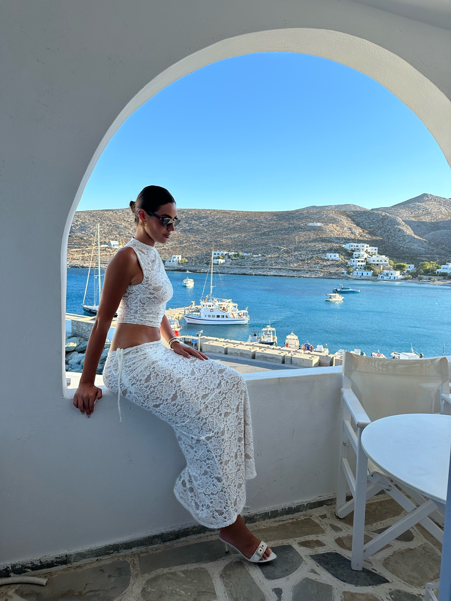 Dinner in Greece in the perfect lace outfit 🤍🇬🇷✨🫶🏼 

#LTKaustralia #LTKtravel