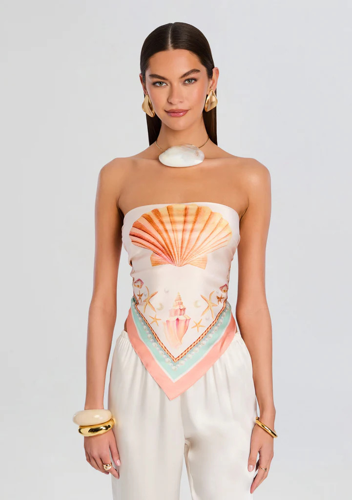 Alivia Silk Top | Retrofete