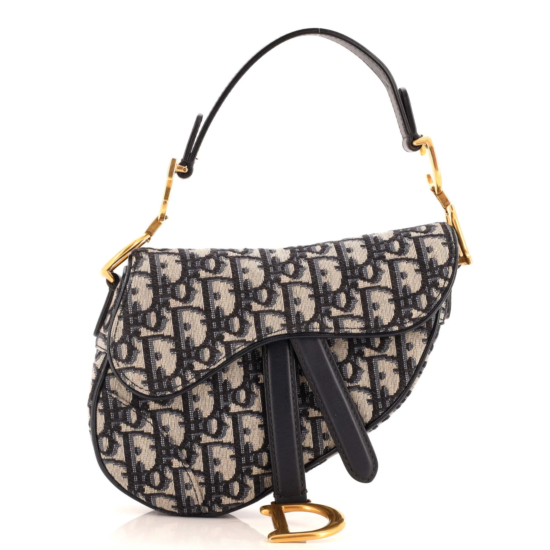 Saddle Handbag Oblique Canvas Mini | Shop Simon
