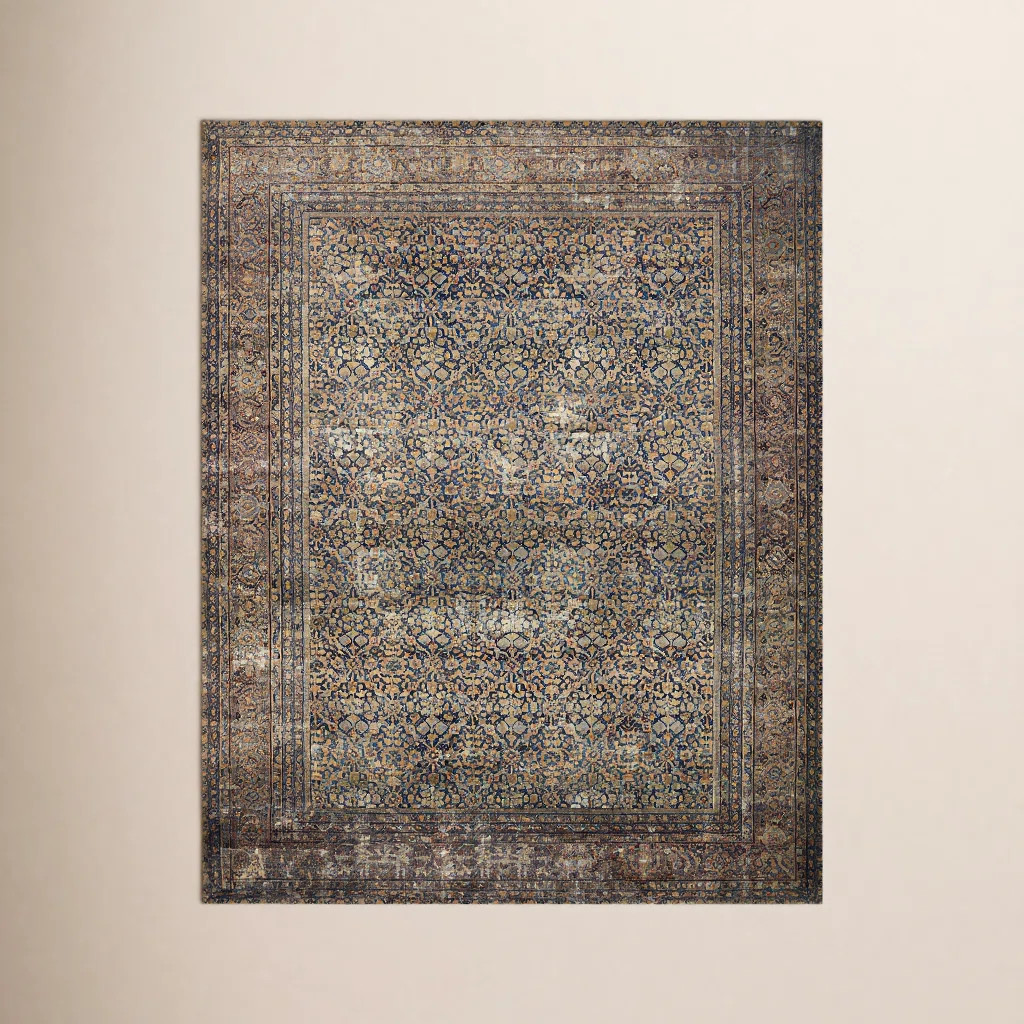 Amber Lewis x Loloi Morgan Denim/Multi Rug & Reviews | Joss & Main | Joss & Main
