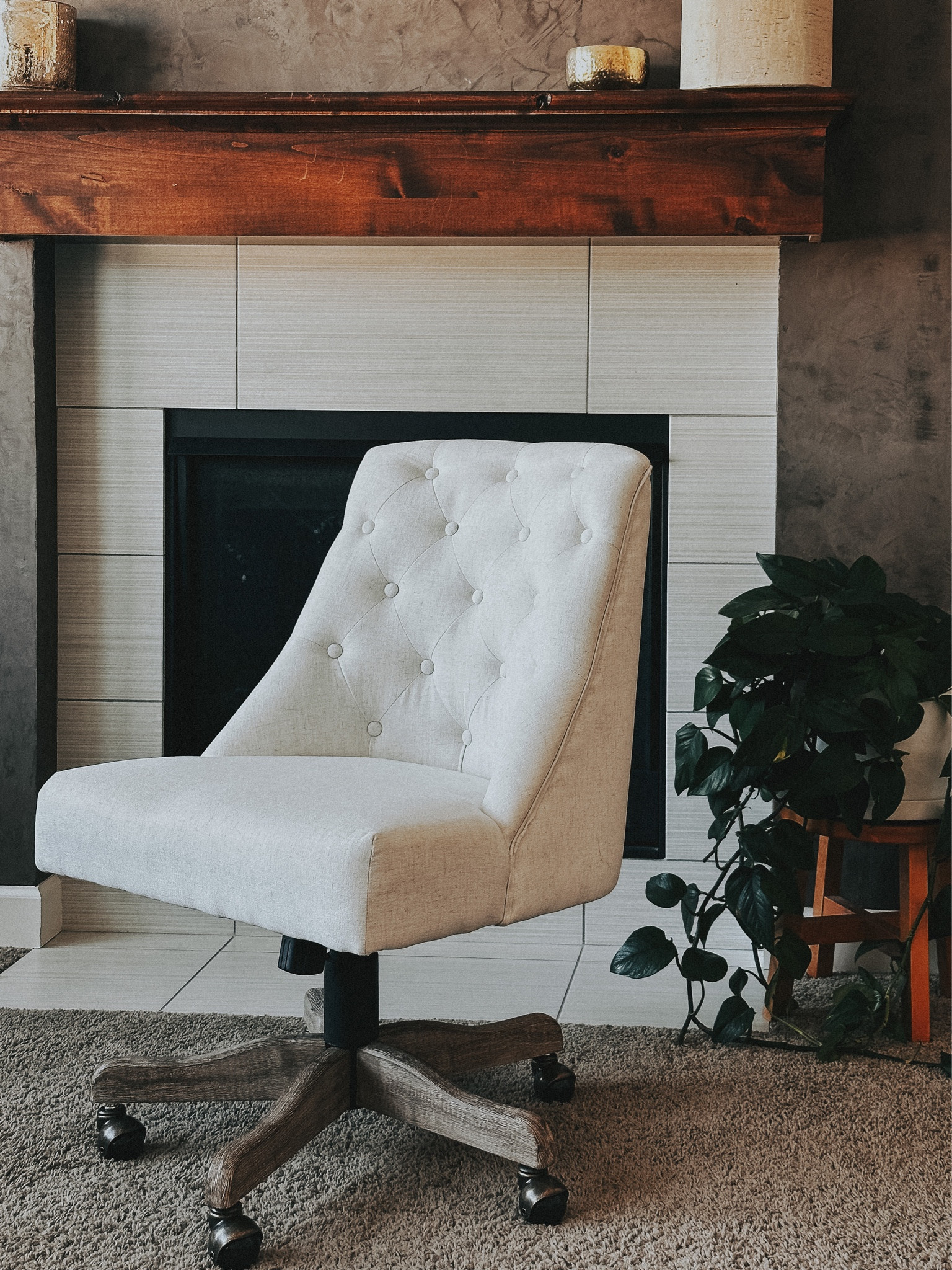 My Amazon home office chair! It was so easy to assemble (under 10 minutes), is very comfortable, and fits my updated office design perfectly! 


#LTKhome #LTKstyletip #LTKFind