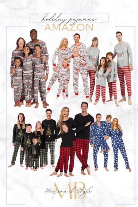 Family holiday pajamas from Amazon!





Family pajama sets, family Christmas pajamas, holiday family pajamas, Christmas Eve pajamas for familiess

#LTKsalealert #LTKCyberWeek #LTKHoliday