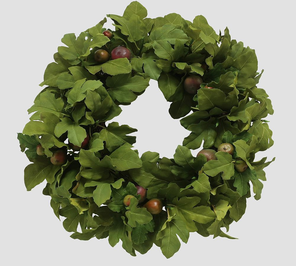 Handcrafted Faux Fig Wreath | Pottery Barn (US)