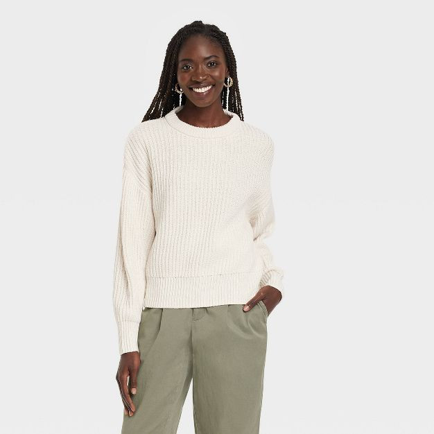 Women's Crewneck Pullover Sweater - A New Day™ | Target