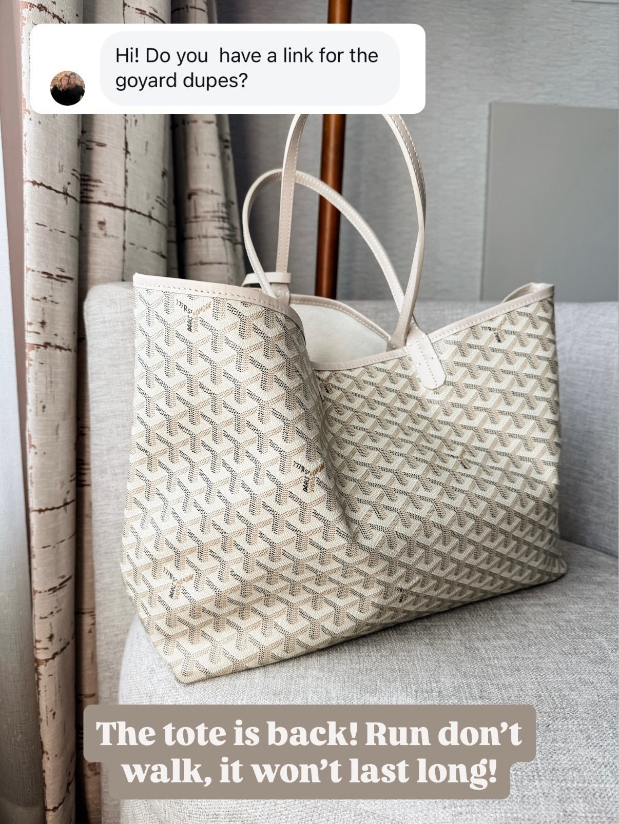 Grab this tote before it sells out! Such a great Amazon find! 

Loverly Grey, Amazon find, neutral tote, neutral bag, work bag 

#LTKWorkwear #LTKTravel