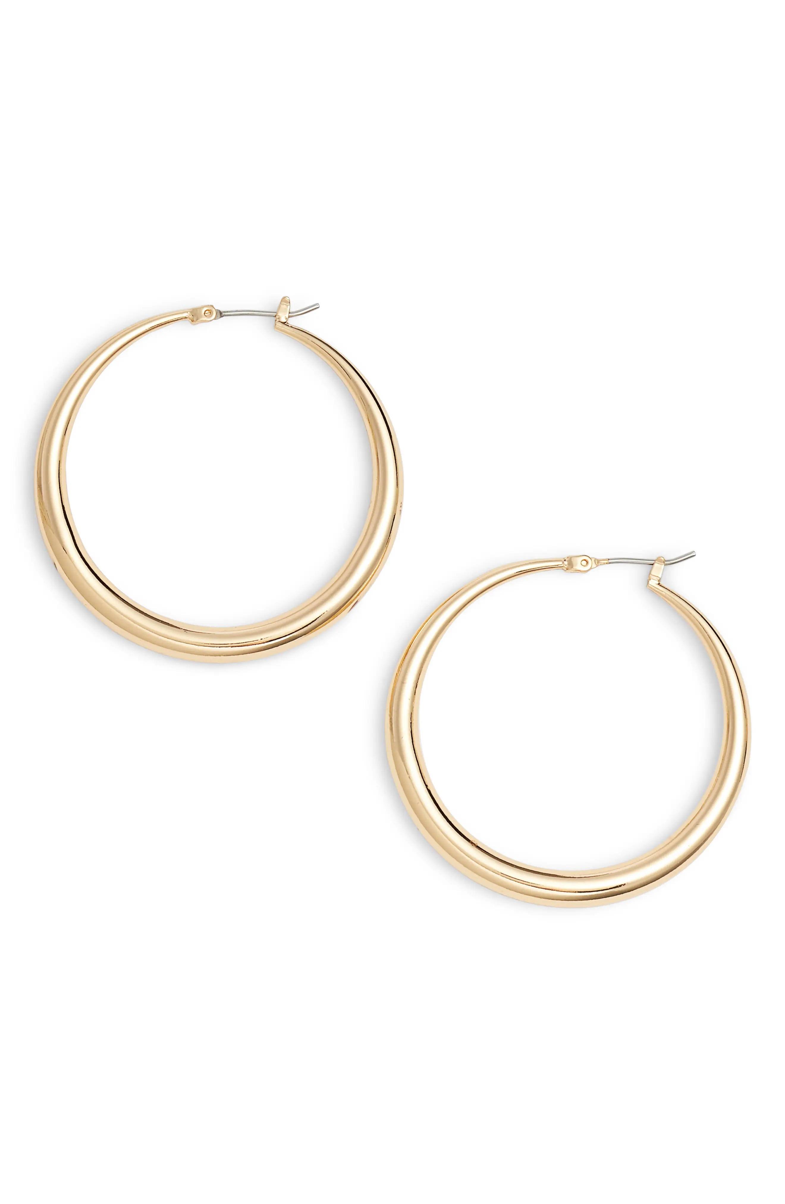 Medium Graduated Tube Hoop Earrings | Nordstrom