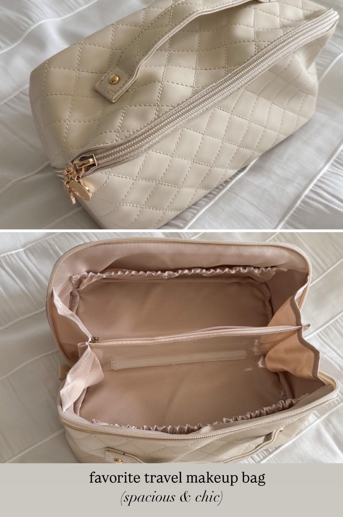 Travel makeup bag, cosmetics bag, travel essentials 

#LTKTravel #LTKBeauty