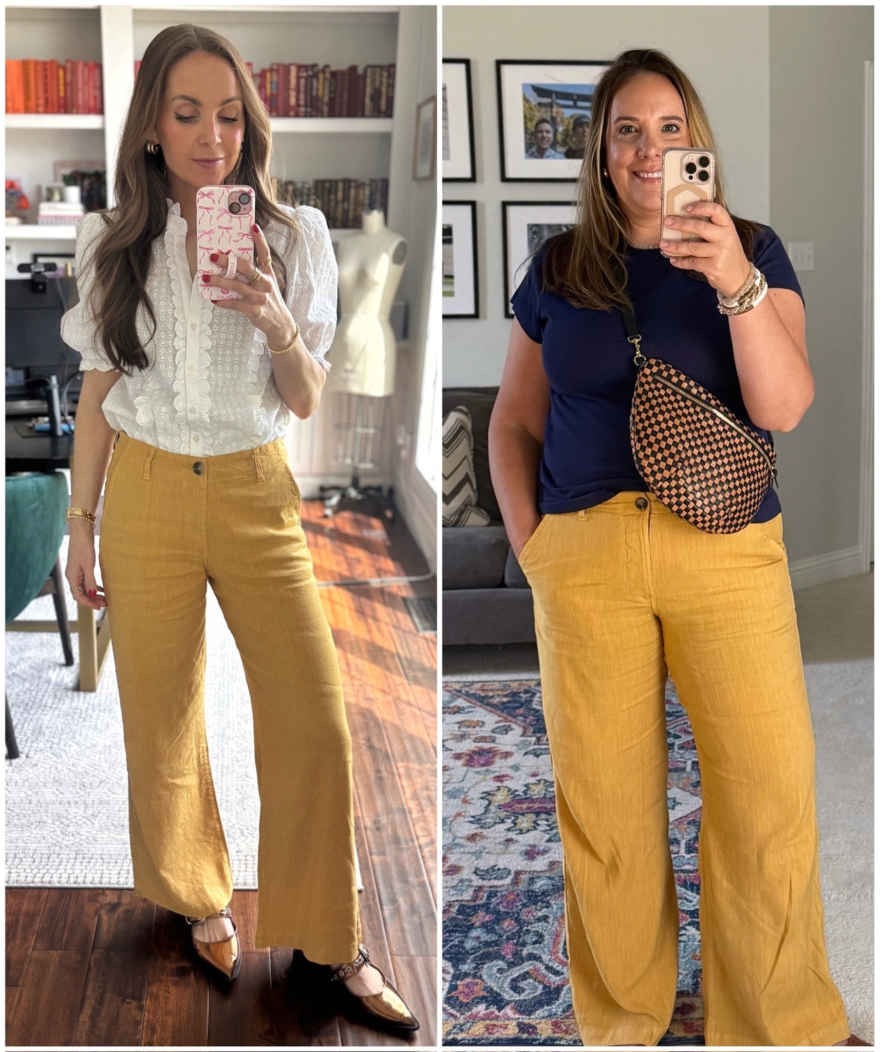 $20 off $150+ with code KUT20 //Twinning Wednesday in our favorite @kutfromthekloth pants—wearing sizes 2 and 12. They come in tons of colors and are so easy to style!

#LTKSeasonal #LTKSaleAlert #LTKWorkwear