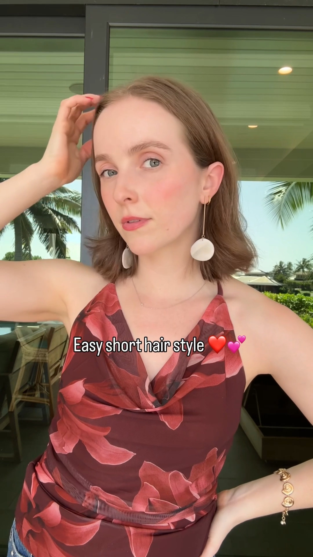 Easy short hair style for vacationn

#LTKBeauty